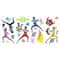 RoomMates Power Rangers Peel & Stick Wall Decals